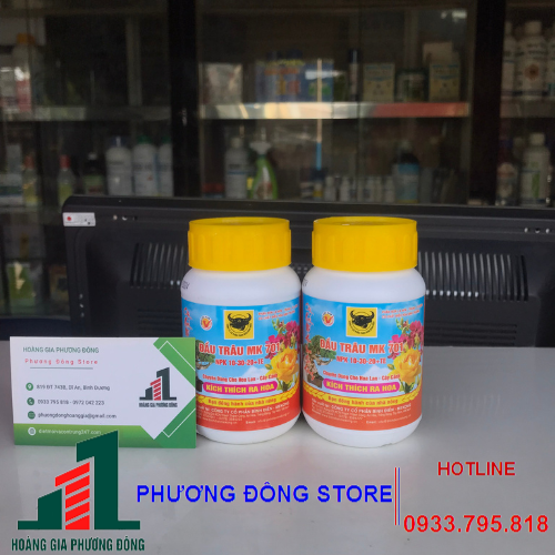 Phân bón Đầu trâu 701 - chuyên Hoa kiểng